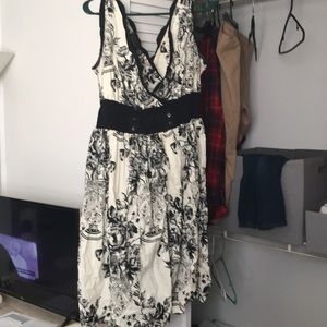 Plus Size Floral printed dress